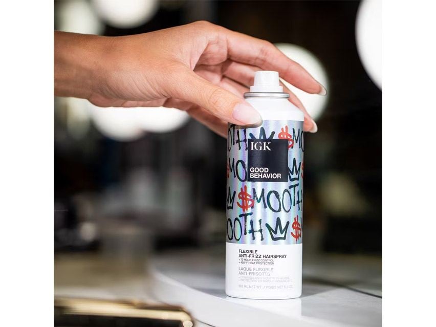 IGK Good Behavior Flexible Anti-Frizz Hairspray