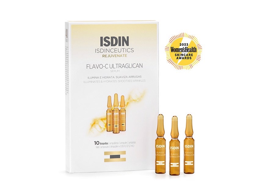 ISDIN Isdinceutics Flavo-C Ultraglican Vitamin C Brightening Serum Ampoules - 10 Ampoules
