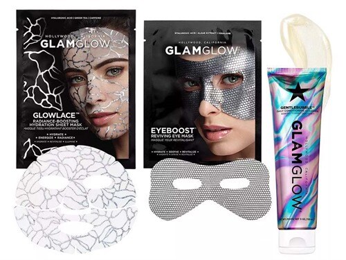 GLAMGLOW Easy Glowing Cleanser + Sheet Mask Set