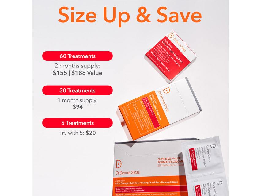 Dr. Dennis Gross Skincare Alpha Beta Extra Strength Daily Peel