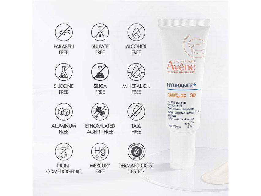Avene Hydrance+ Moisturizing Sunscreen Lotion SPF 30