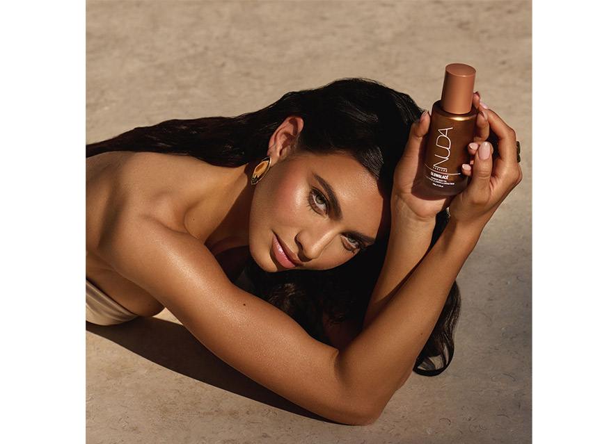 NUDA Sunless GlowGlace Shimmer Body Oil