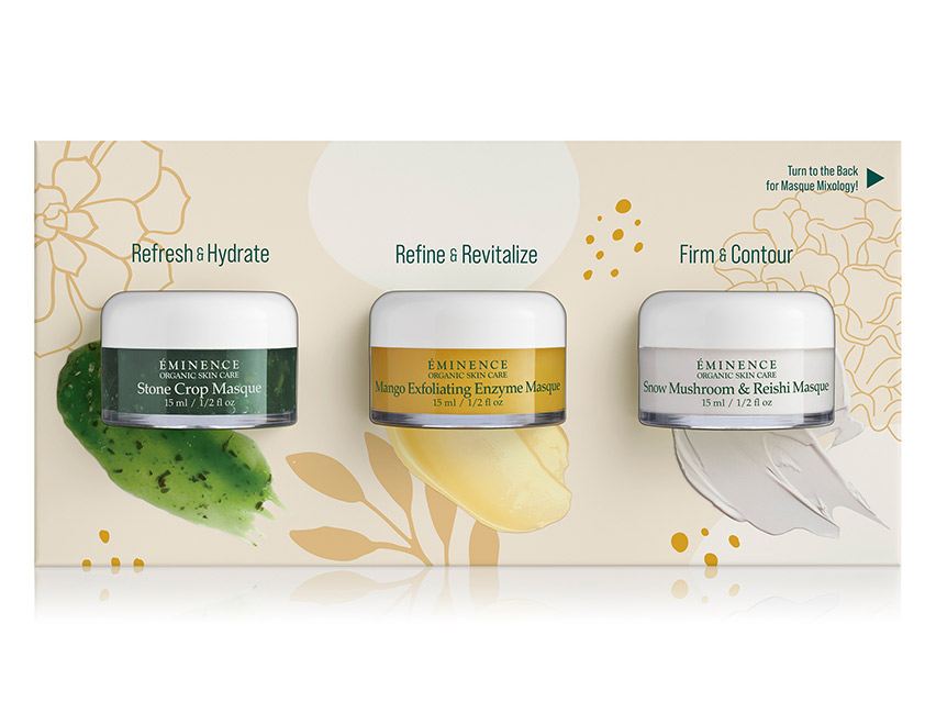Eminence Organics Mix &amp; Masque Trio: Refine &amp; Restore Set Limited Edition