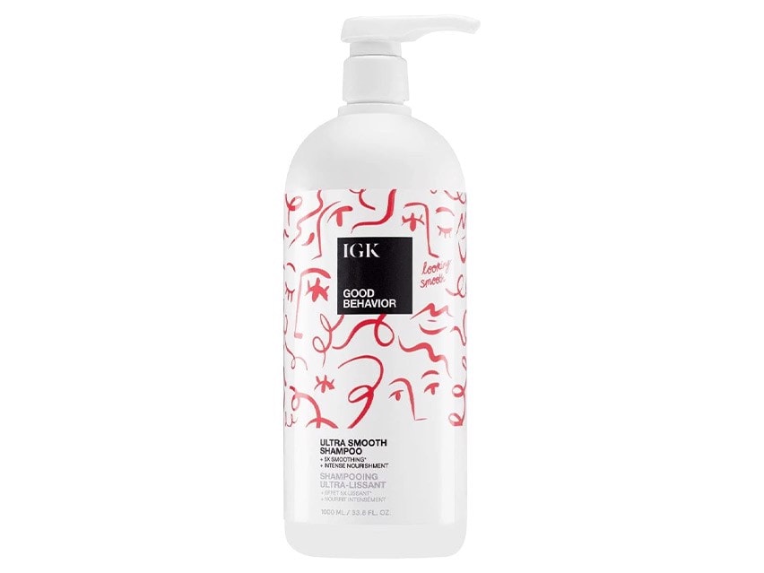 IGK Good Behavior Ultra Smooth Shampoo - 33.8 oz