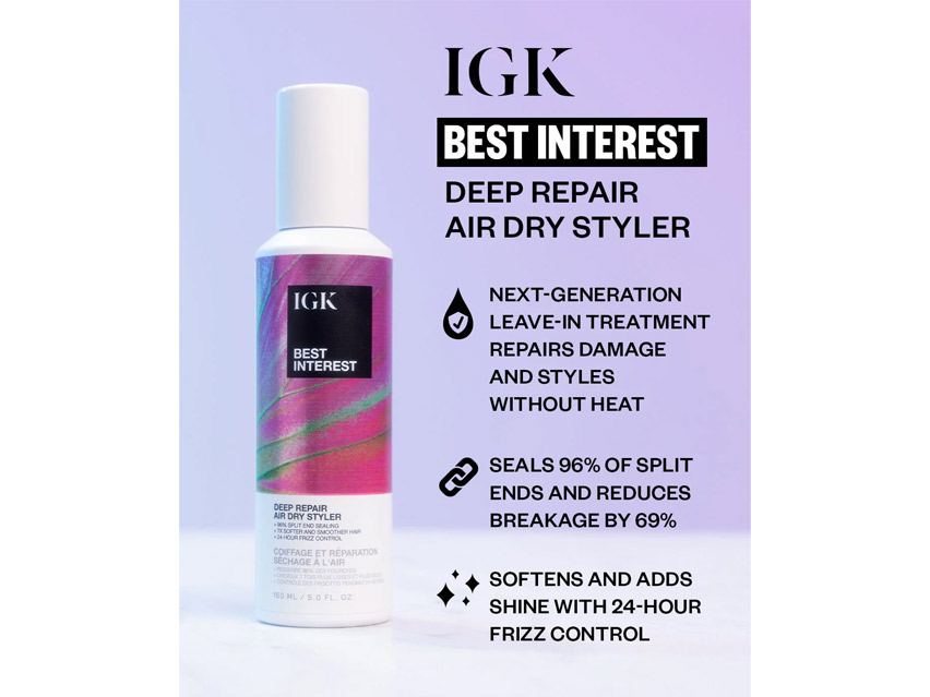 IGK Best Interest Deep Repair Air Dry Styler