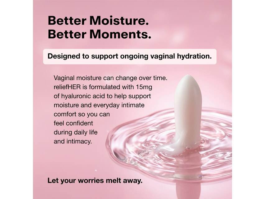 Joylux reliefHER Vaginal Hydration Melts