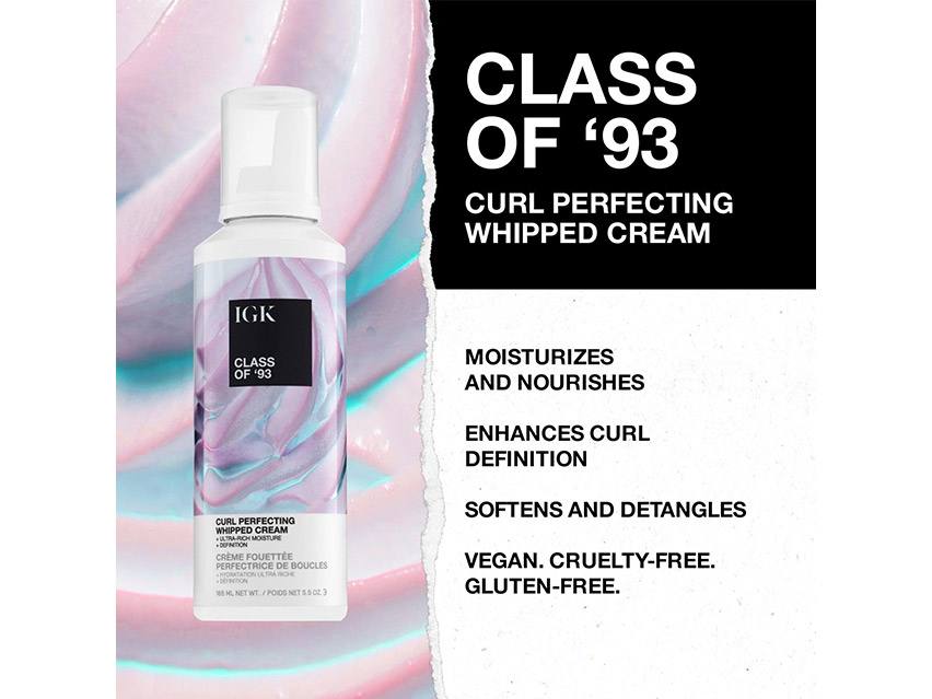 IGK Class of &#39;93 Curl Perfecting Whipped Cream