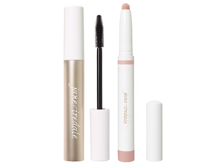 jane iredale ColorLuxe Eye Shadow Stick + Lash Fixation Tubing Mascara Duo - Cameo & Black