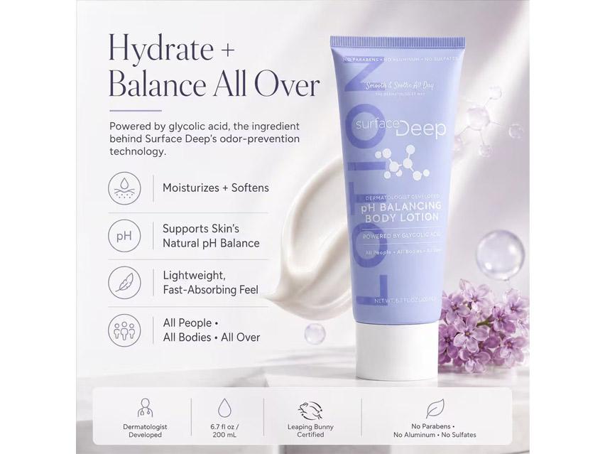 Surface Deep PH Balancing Body Lotion