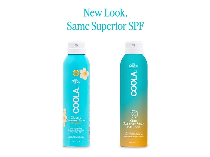 COOLA Organic Classic Body Sunscreen Spray SPF 30 - Pina Colada