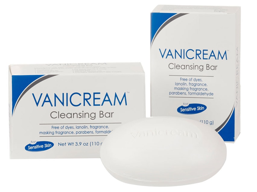 Vanicream Cleansing Bar, a fragrance-free Vanicream soap