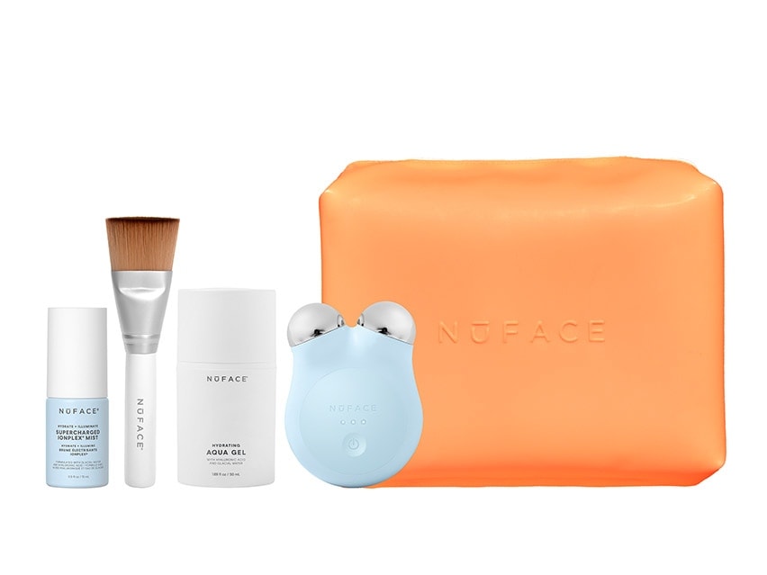 NuFACE MINI+ Supercharged Skincare Routine