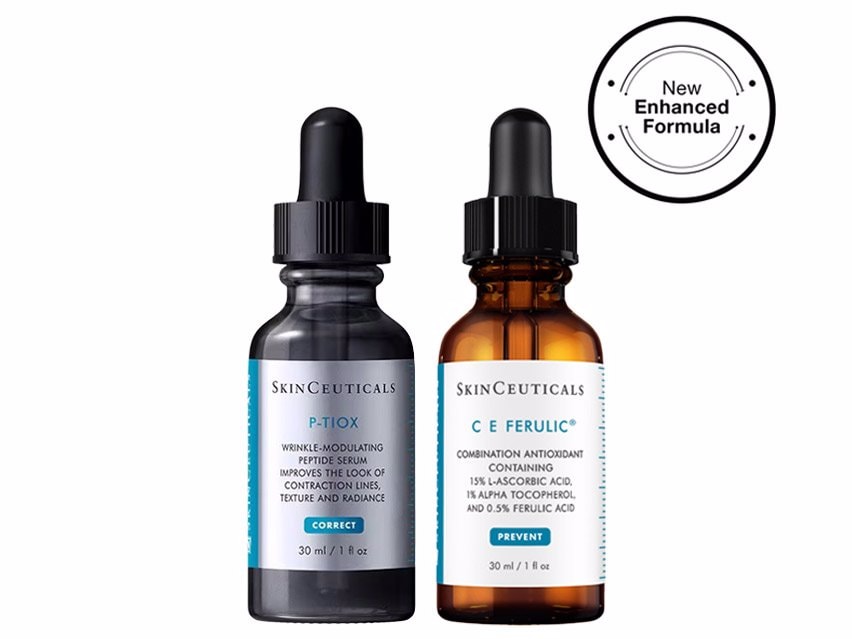 SkinCeuticals Anti-Wrinkle Serum Duo with C E Ferulic & P-TIOX - New Patent-Pending Formula
