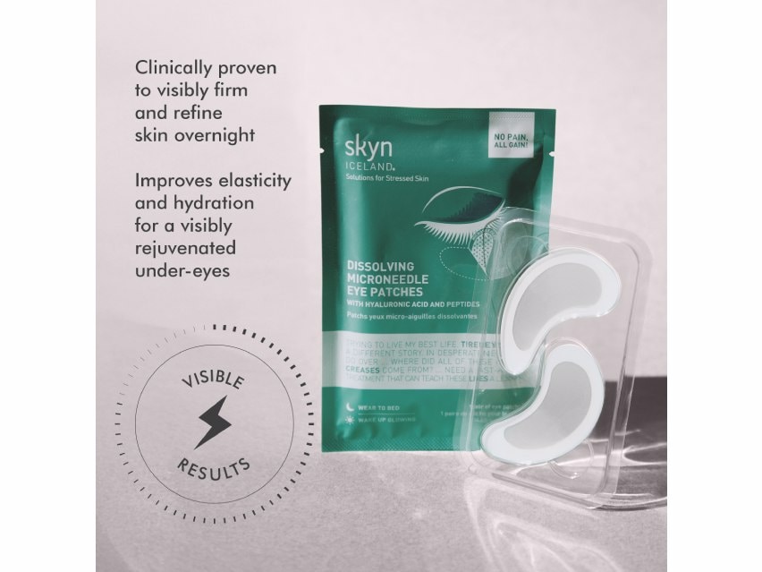 skyn ICELAND Dissolving Microneedle Eye Patches