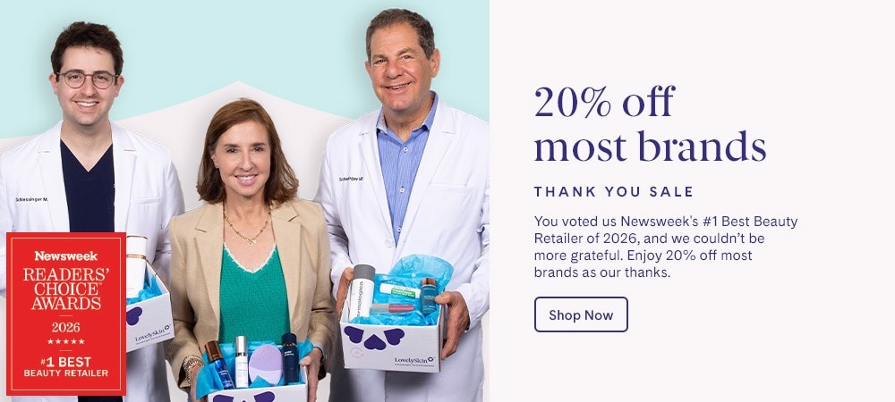 20% off most brands Thank You Sale