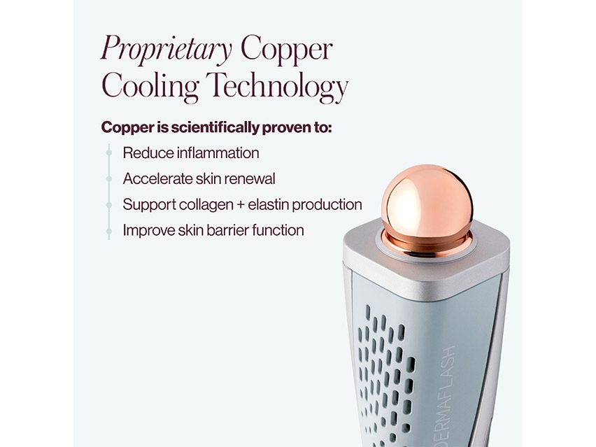 DERMAFLASH COOL Sonic Depuffing and Lymphatic Drainage Set