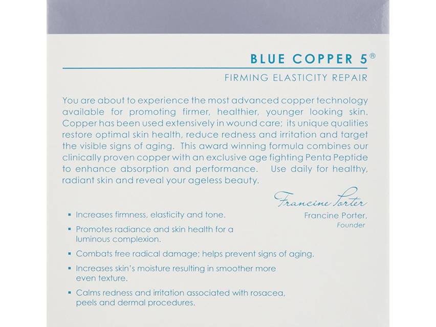 Osmotics Blue Copper 5 Firming Elasticity Repair 1 oz_old