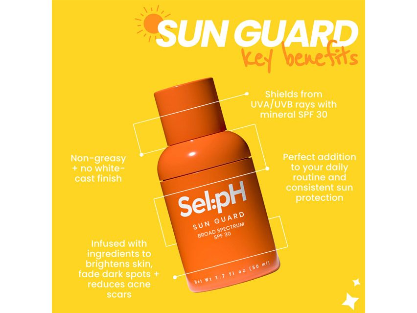 SelpH Sun Guard SPF 30 Broad Spectrum Mineral Sunscreen