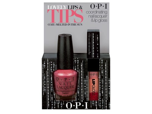 OPI Lovely Lips & Tips Cozu-melted In the Sun