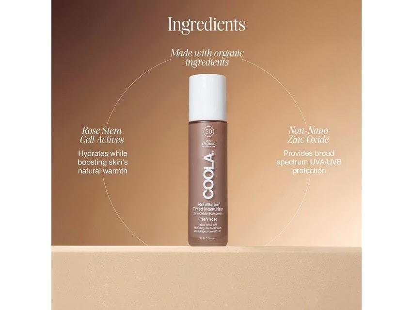 COOLA Rōsilliance Mineral Tinted Face Moisturizer SPF 30