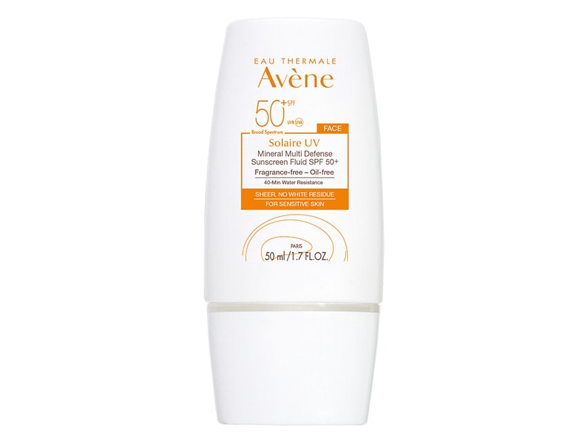 Avene Solaire UV Mineral Multi-Defense Sunscreen Fluid SPF 50+