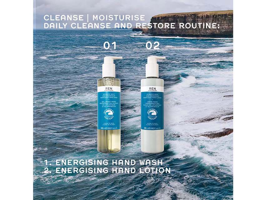 REN Clean Skincare Atlantic Kelp and Magnesium Energizing Hand Wash