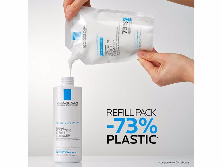 La Roche-Posay Toleriane Hydrating Gentle Cleanser & Refill Duo