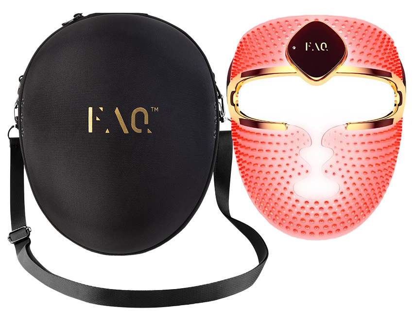 FOREO FAQ 202 Smart Silicone LED Face Mask &amp; Travel Case