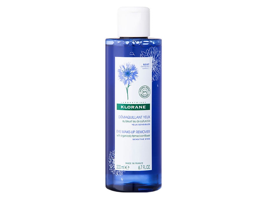 Klorane Floral Lotion Eye Make-up Remover with Soothing Cornflower - 3.38 fl oz
