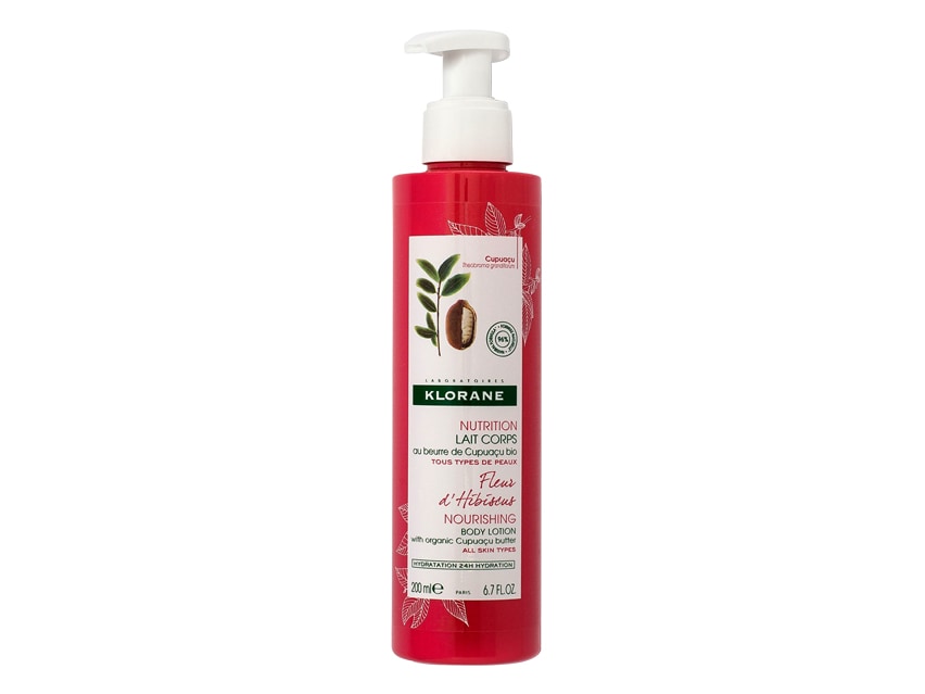 Klorane Hibiscus Flower Body Lotion with Cupuacu Butter - 6.7oz