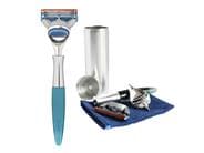 eShave 5-Blade Travel Razor - Black