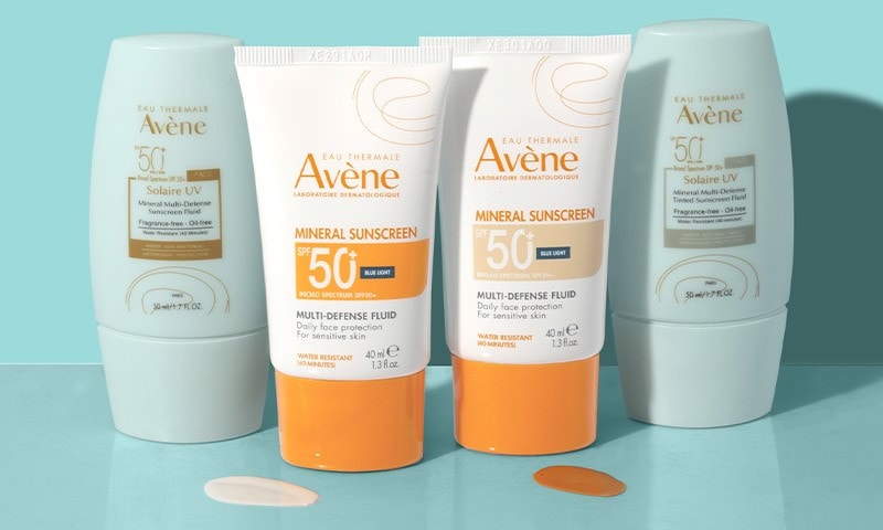 NEW & IMPROVED  Avene Mineral Multi-Defense Sunscreen Fluid SPF 50