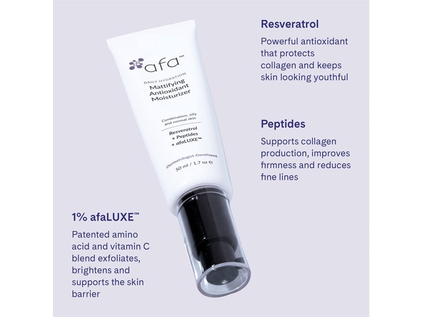 afa Mattifying Antioxidant Moisturizer &amp; Acne Care Duo