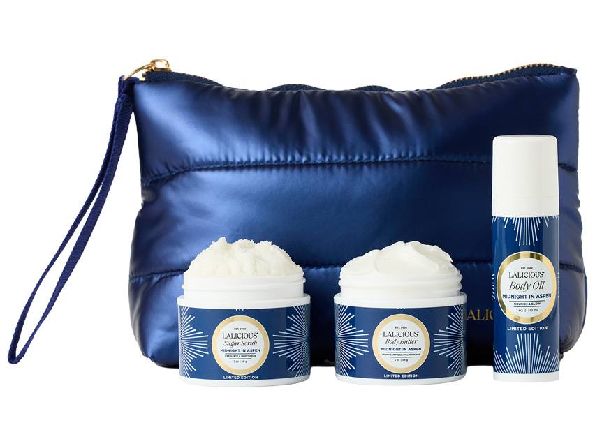 LALICIOUS Midnight in Aspen Travel Set - Limited Edition