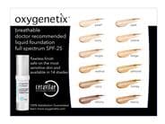 Oxygenetix Shade Matching Card