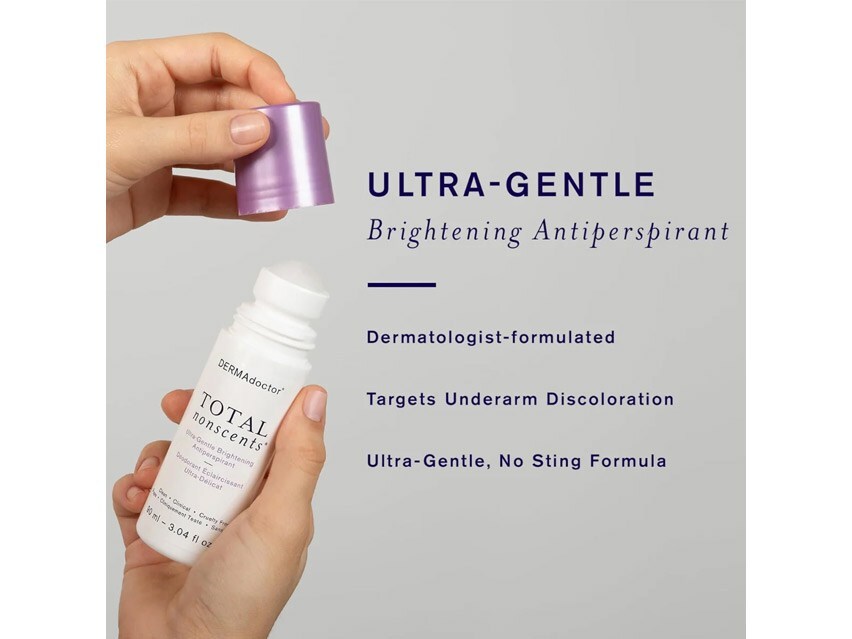 DERMAdoctor Total Nonscents Ultra-Gentle Brightening Antiperspirant