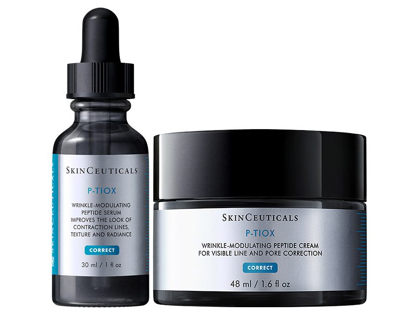 SkinCeuticals P-TIOX Wrinkle Modulating Peptide Serum &amp; Cream Duo