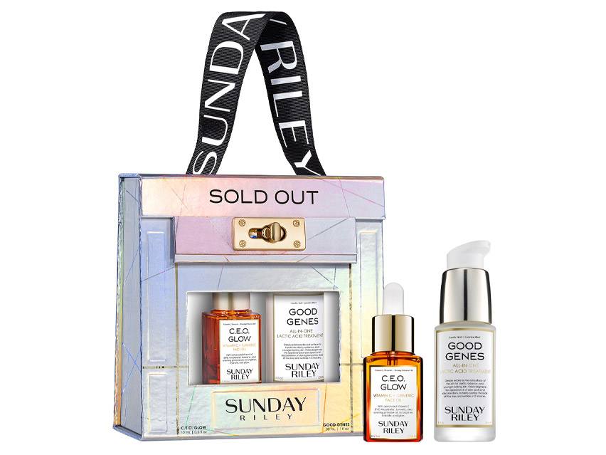 Sunday Riley Sold Out CEO Glow &amp; Good Genes Set Limited Edition