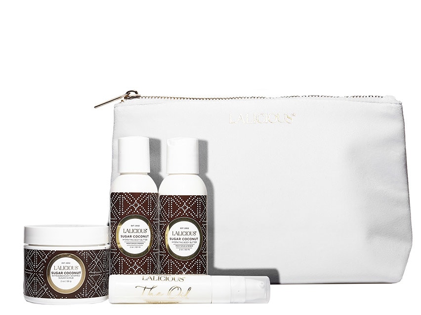 LaLicious Glow On The Go Travel Collection - Brown Sugar Vanilla