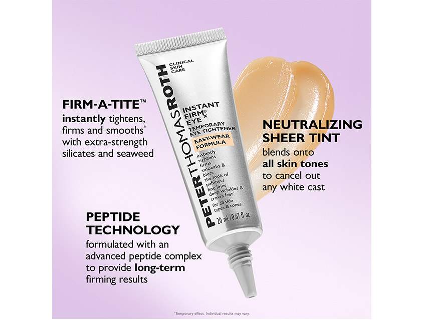 Peter Thomas Roth Instant Firmx Eye Temporary Eye Tightener - Easy-Wear Formula