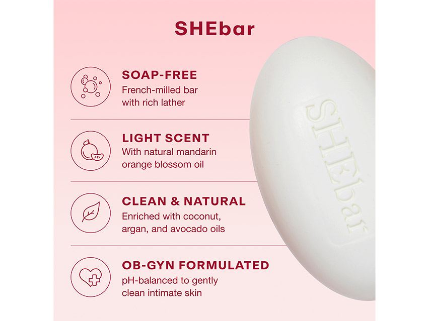 Joylux SHEbar&#174; Intimate Soap - Pack of 3