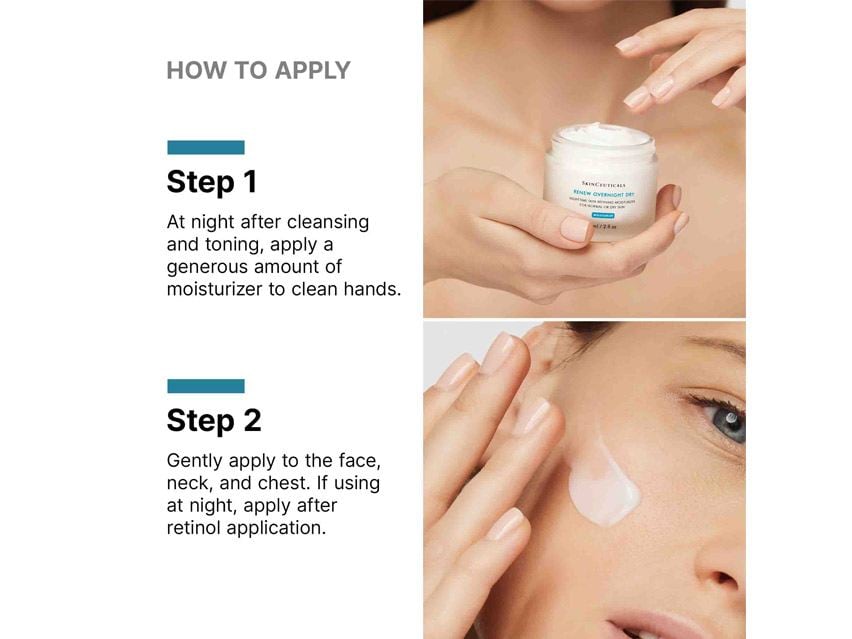 SkinCeuticals Renew Overnight Dry Gentle Exfoliating Moisturizer