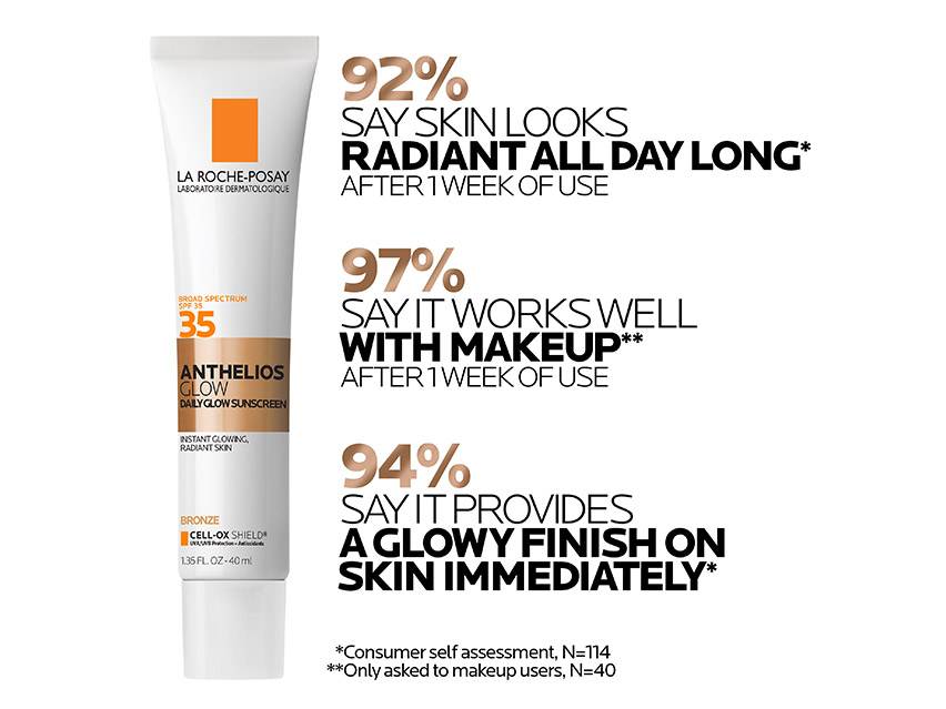 La Roche-Posay Anthelios UV SunGlow Daily Sunscreen SPF 35
