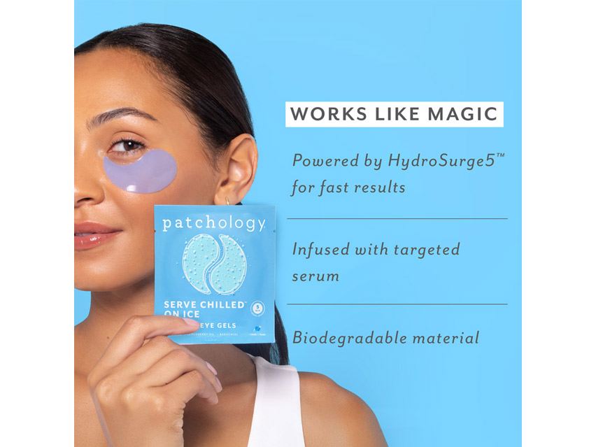 patchology Serve Chilled On Ice Firming Eye Gels