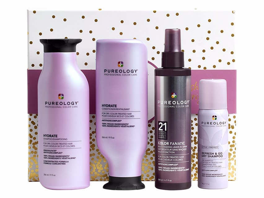 Pureology Hydrate Holiday Gift Set 2020 - Limited Edition | LovelySkin
