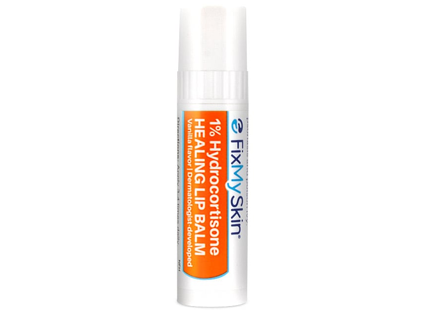 FixMySkin Healing Lip Balm Vanilla with 1% Hydrocortisone