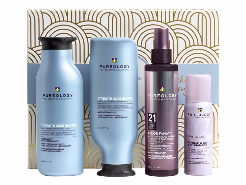 Pureology Strength Cure Best Blonde Holiday Gift Set 2019