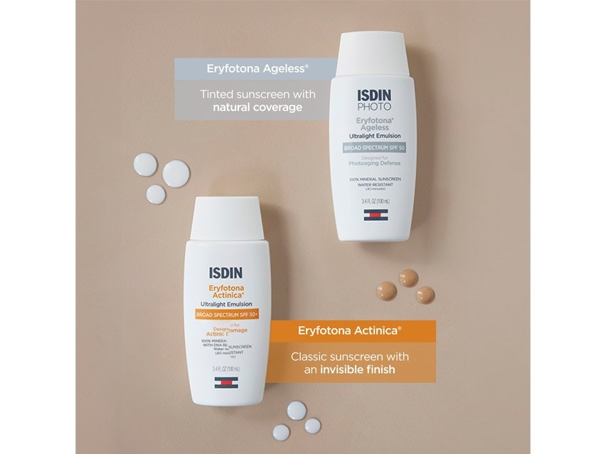 ISDIN Photo Eryfotona Actinica Daily Lightweight Mineral SPF 50+ Sunscreen