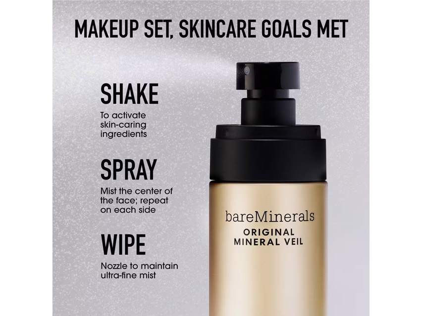 BareMinerals Original Mineral Veil 24HR Natural Matte Setting Spray