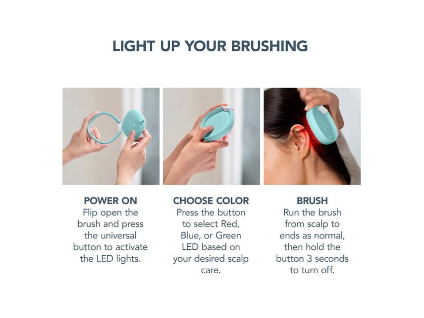 FOREO FLIP Play Advanced LED Light Hairbrush